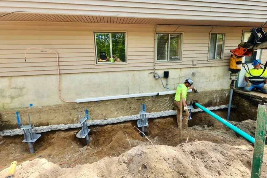 Helical Pier Installation in Riverview, FL